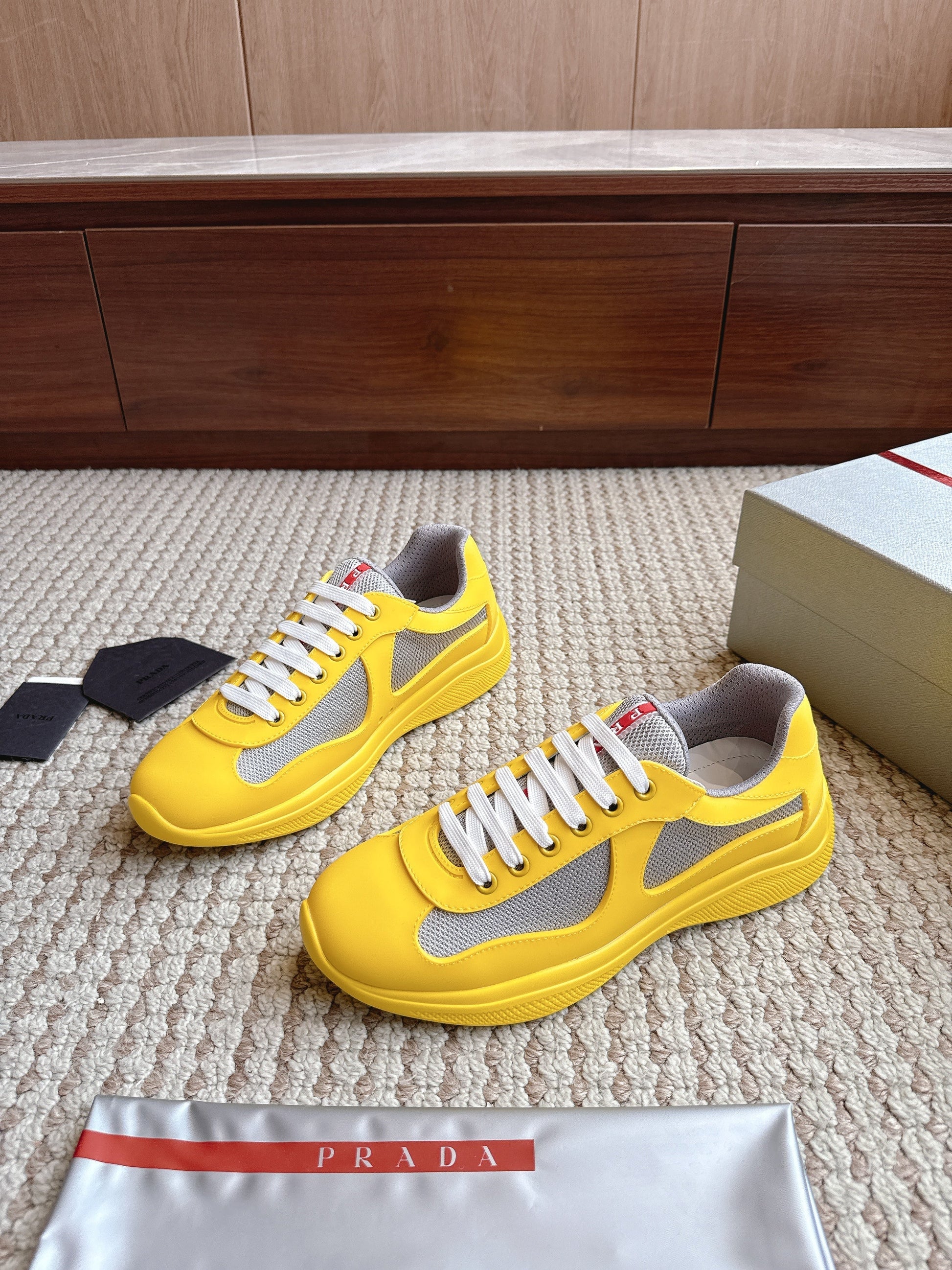 Prada America's Cup Yellow Grey