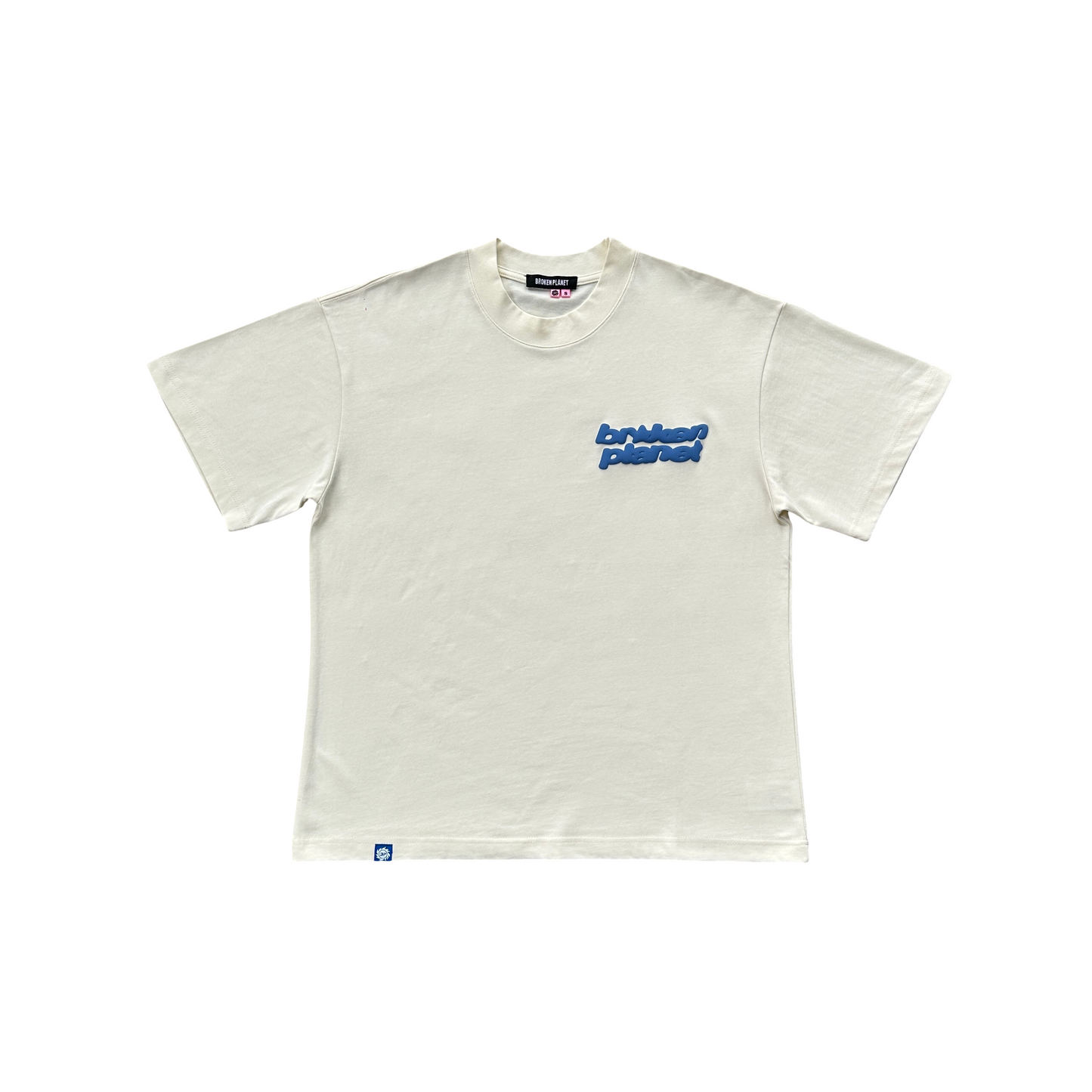 Broken Planet Basic Tee Vanilla Blue