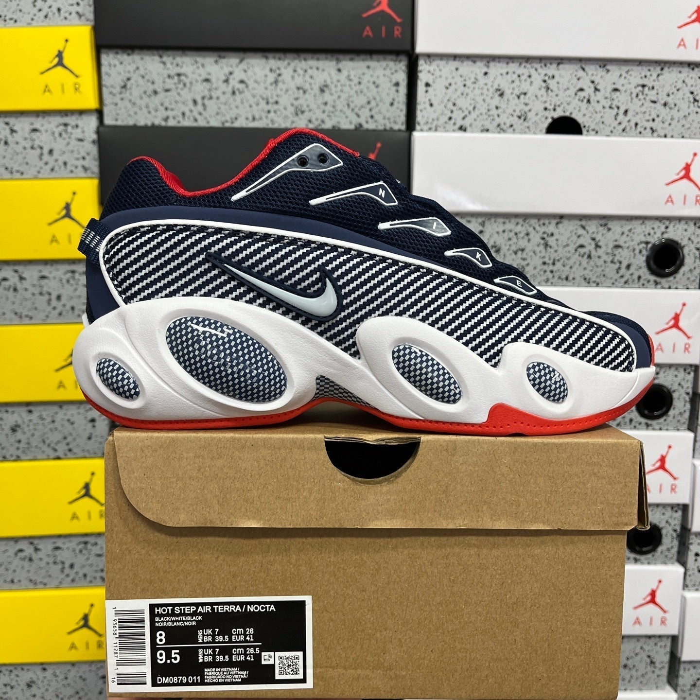 NOCTA Hot Step 1 Navy/White/Red