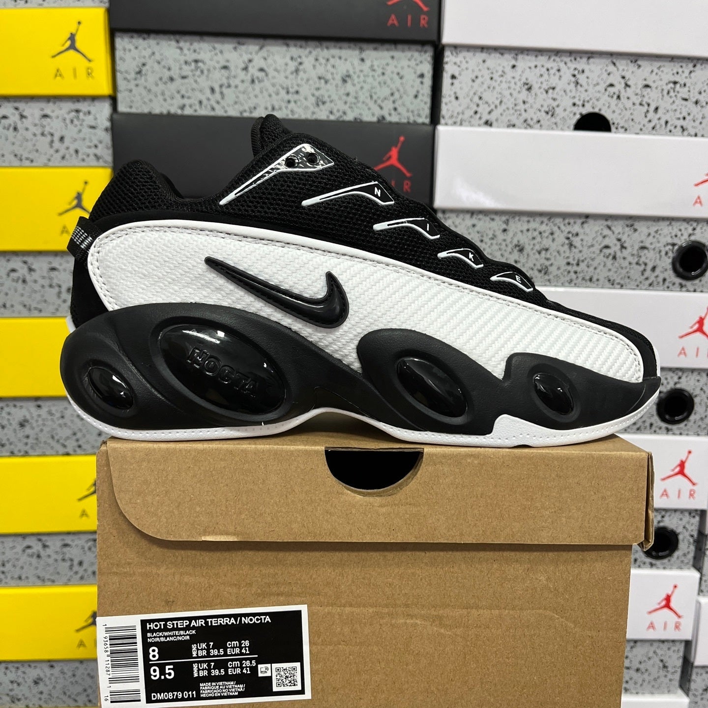 NOCTA Hot Step 1 Black/White/Black