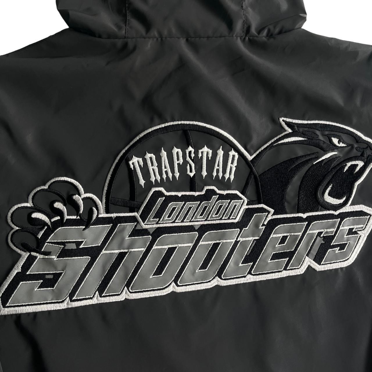 Trapstar Shooters Windbreaker Black Reflective
