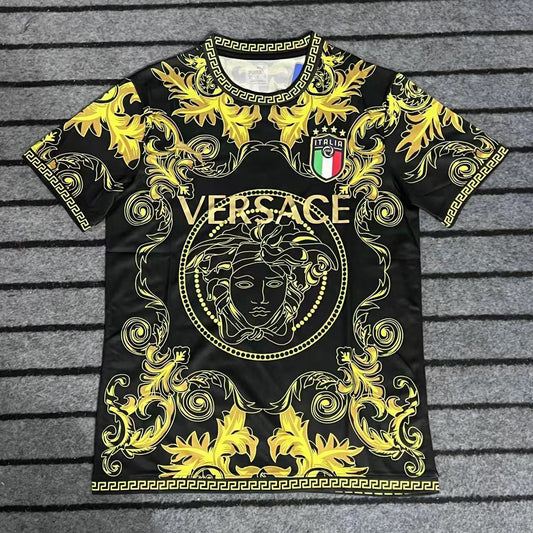 Adidas x Versace Italy Jersey Gold