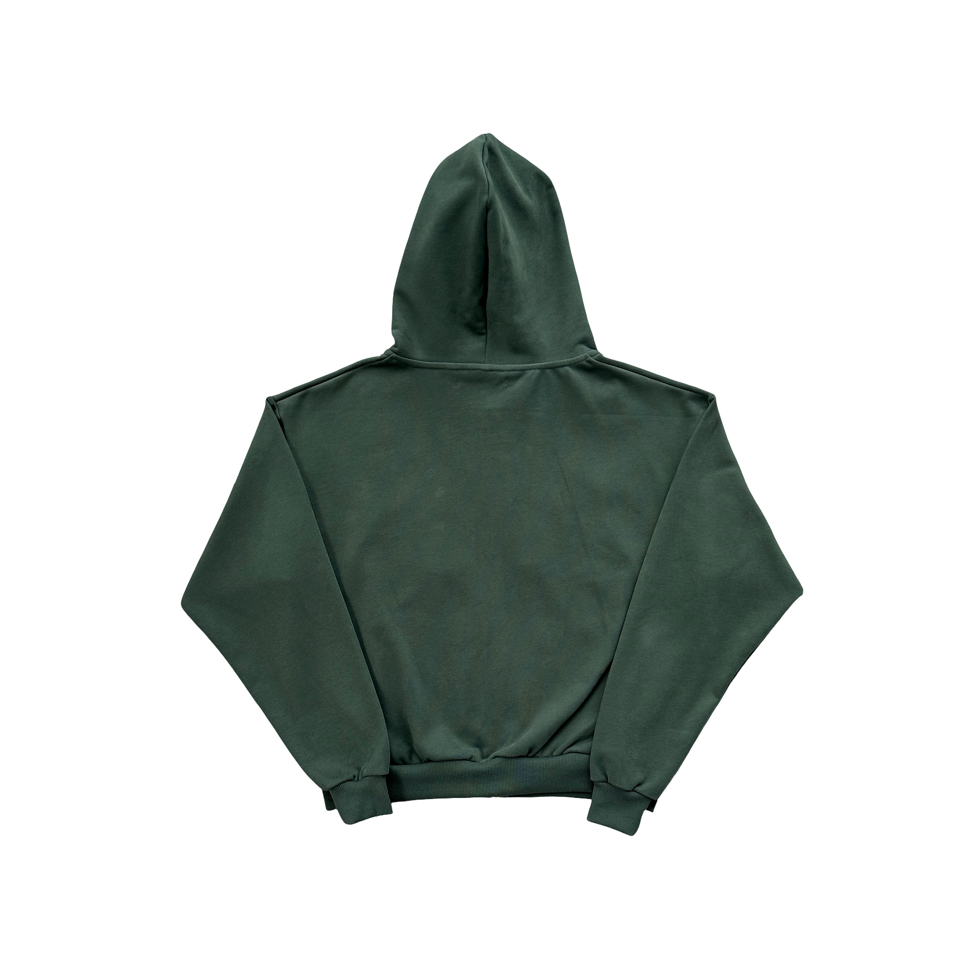 Broken Planet Classic Zip Hoodie Emerald Green