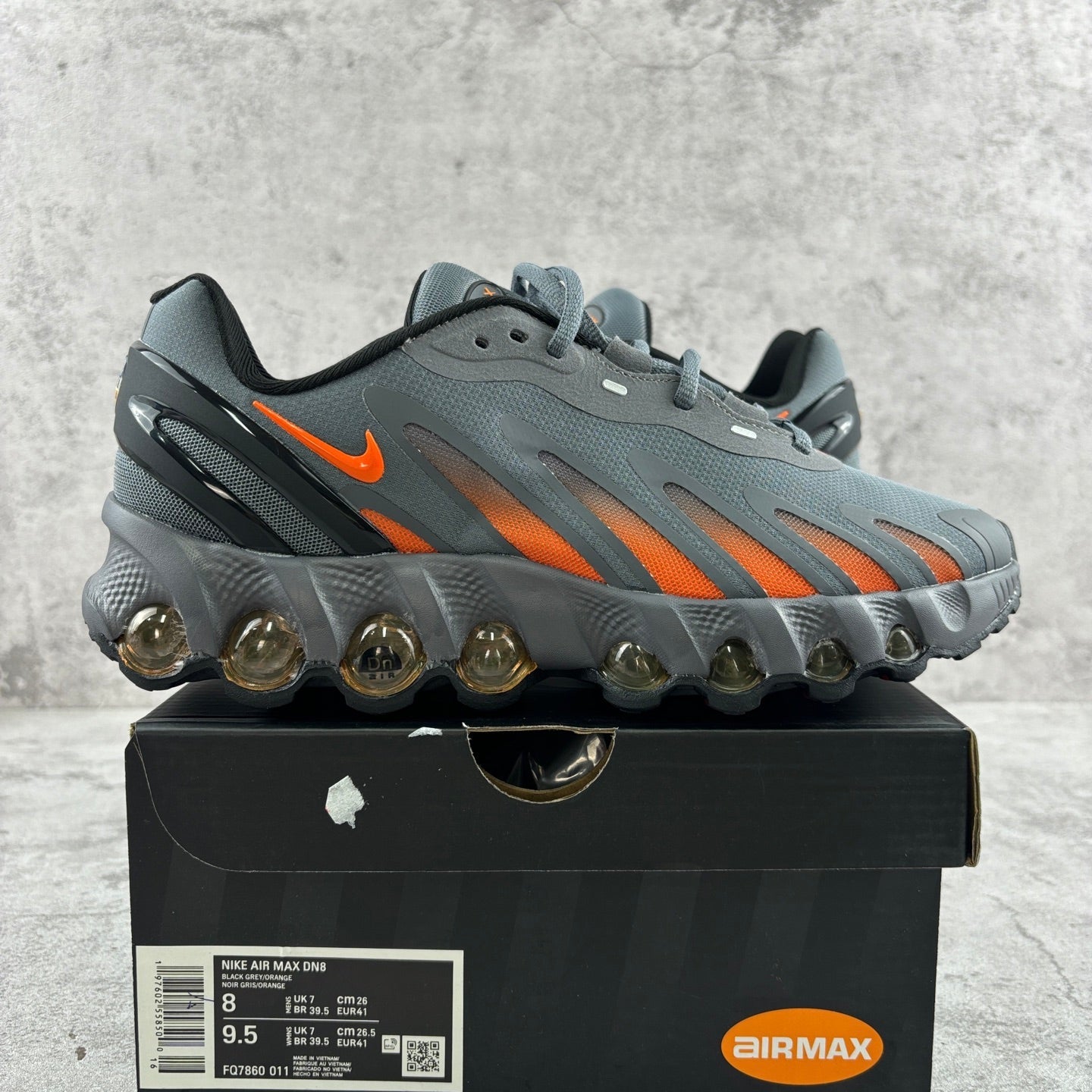 Nike Air Max DN8 Grey Orange Lava