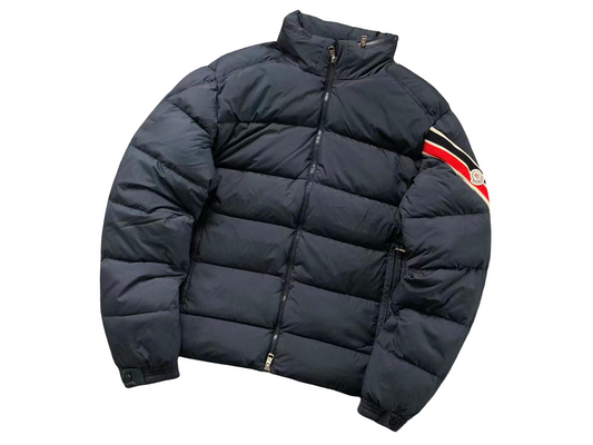 Moncler Solayan Down Jacket Navy