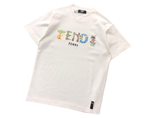 Fendi Nature Tee White