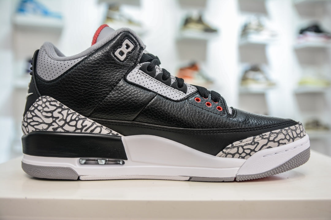 Jordan 3 Retro Black Cement Reimagined
