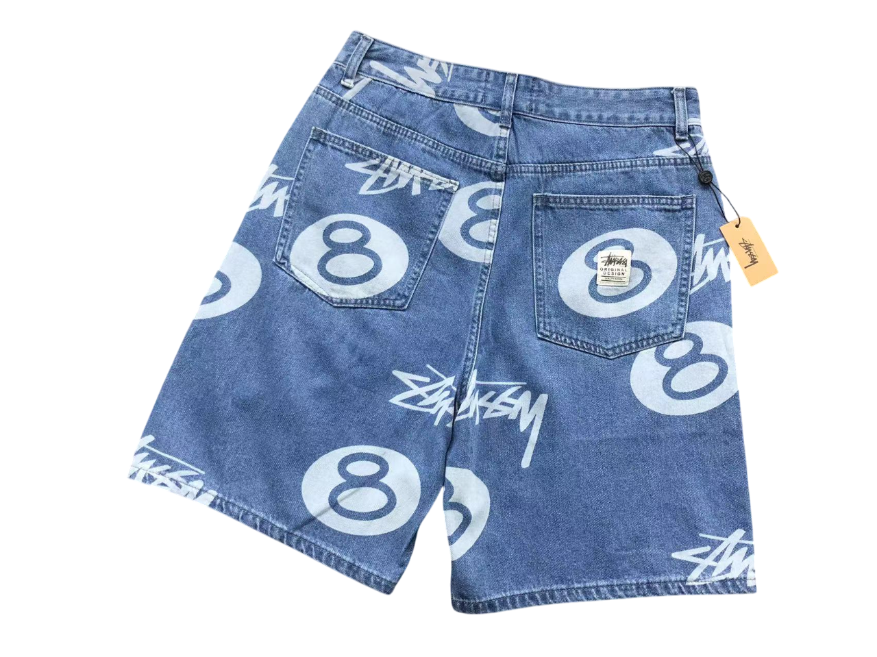 Stussy 8ball Short Blue/White