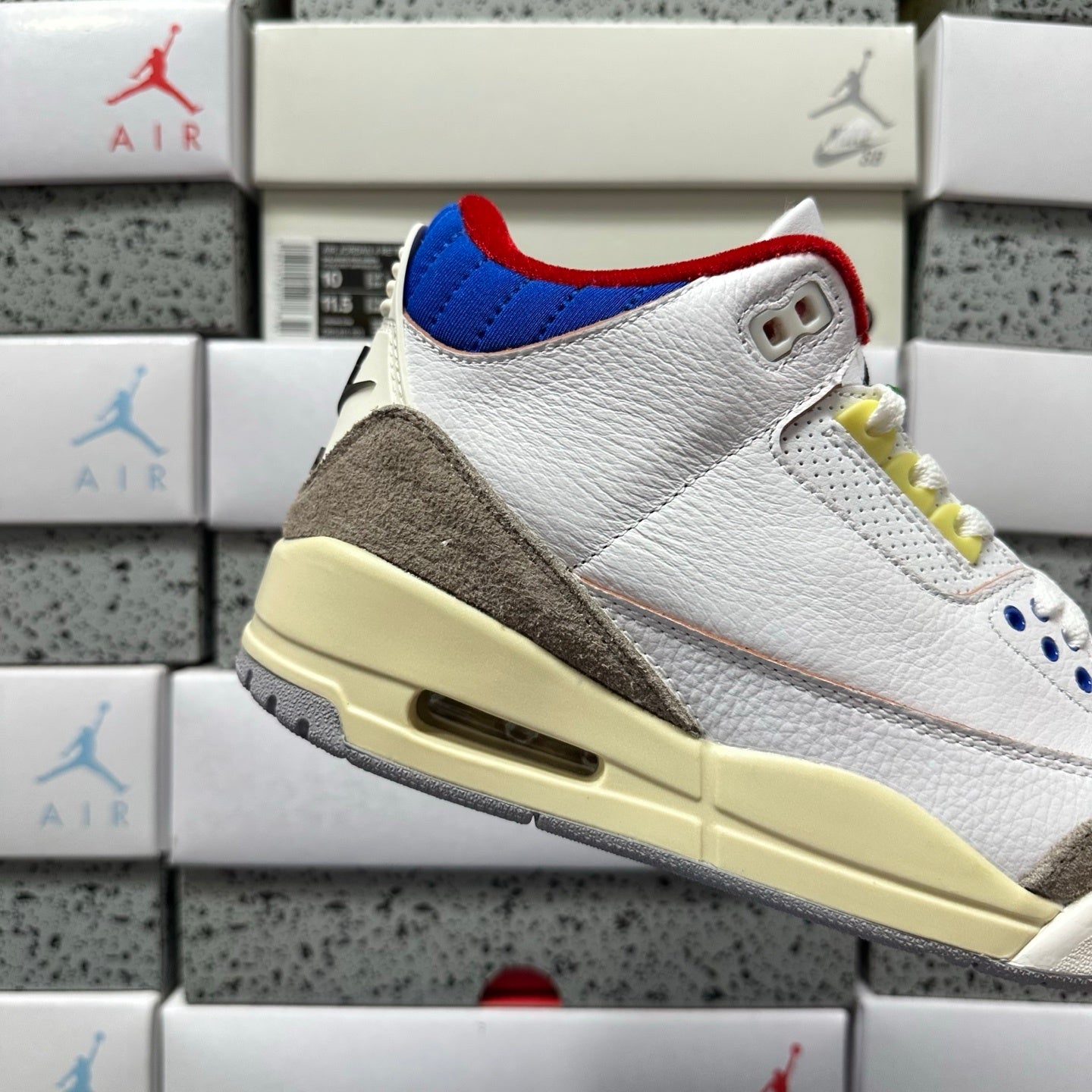 Jordan 3 Retro White Cement Reimaginadas