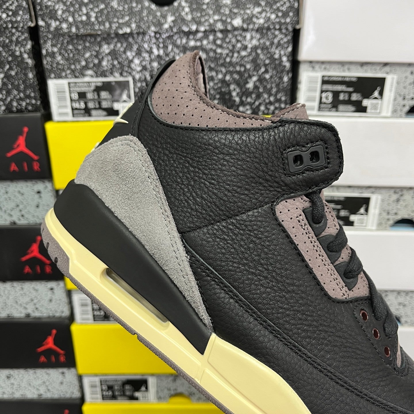 Jordan 3 Retro x A Ma Maniere W.Y.W.S. Black Flat Pewter