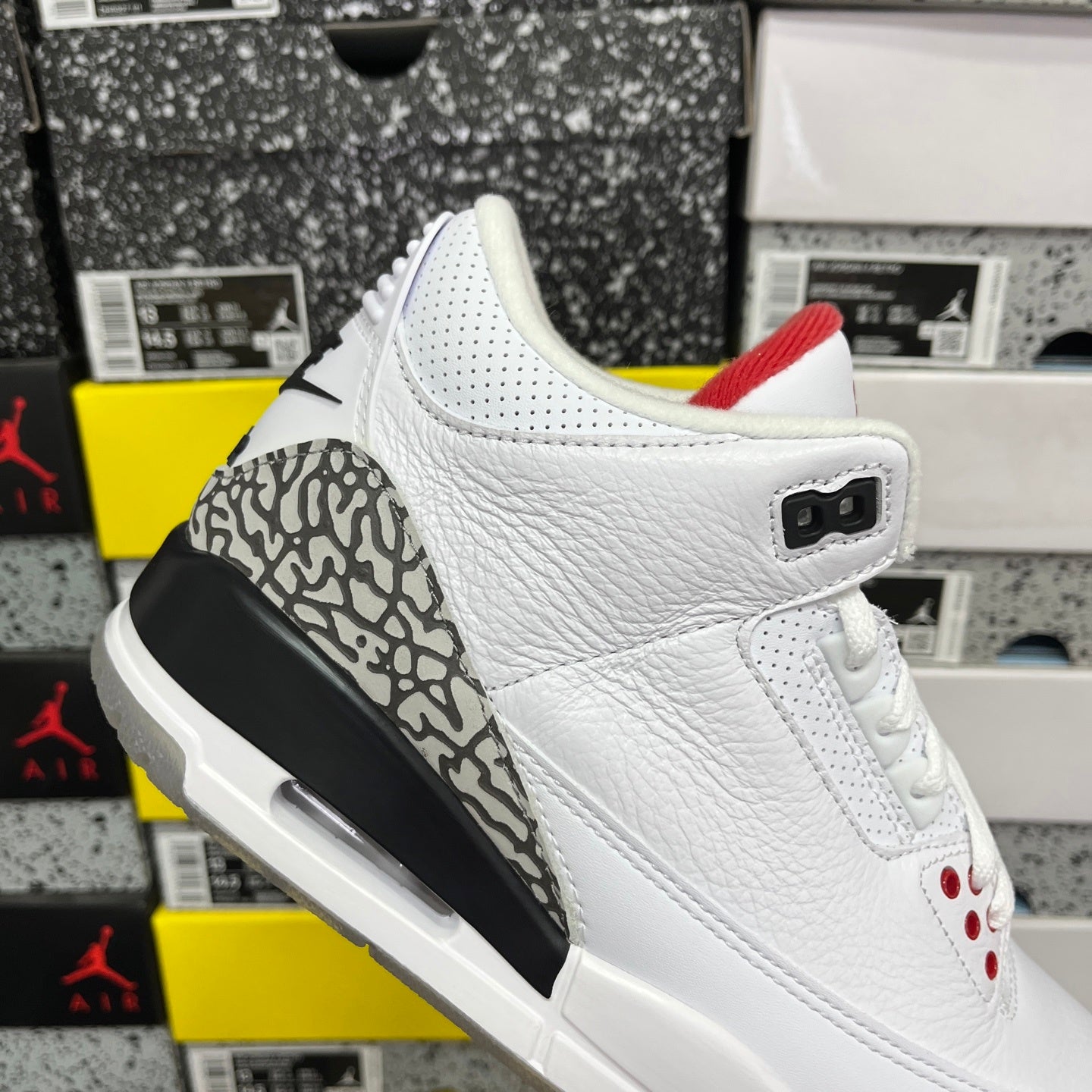 Jordan 3 Retro Free Throw Line White Cement