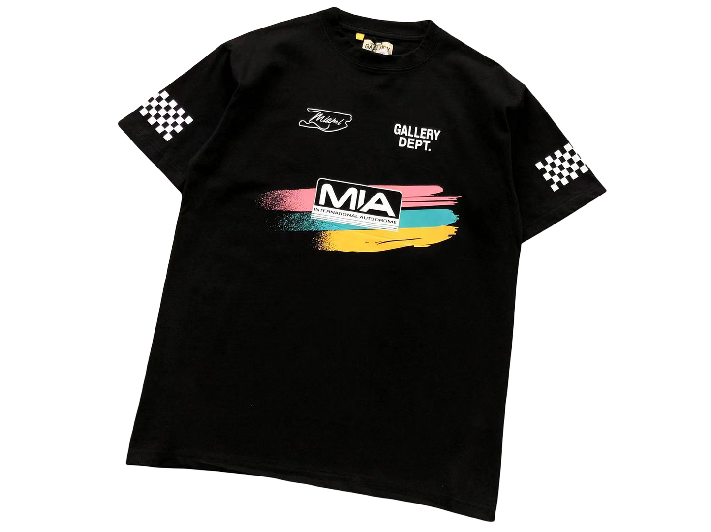 GALLERY DEPT. Automobile Miami Tee Black