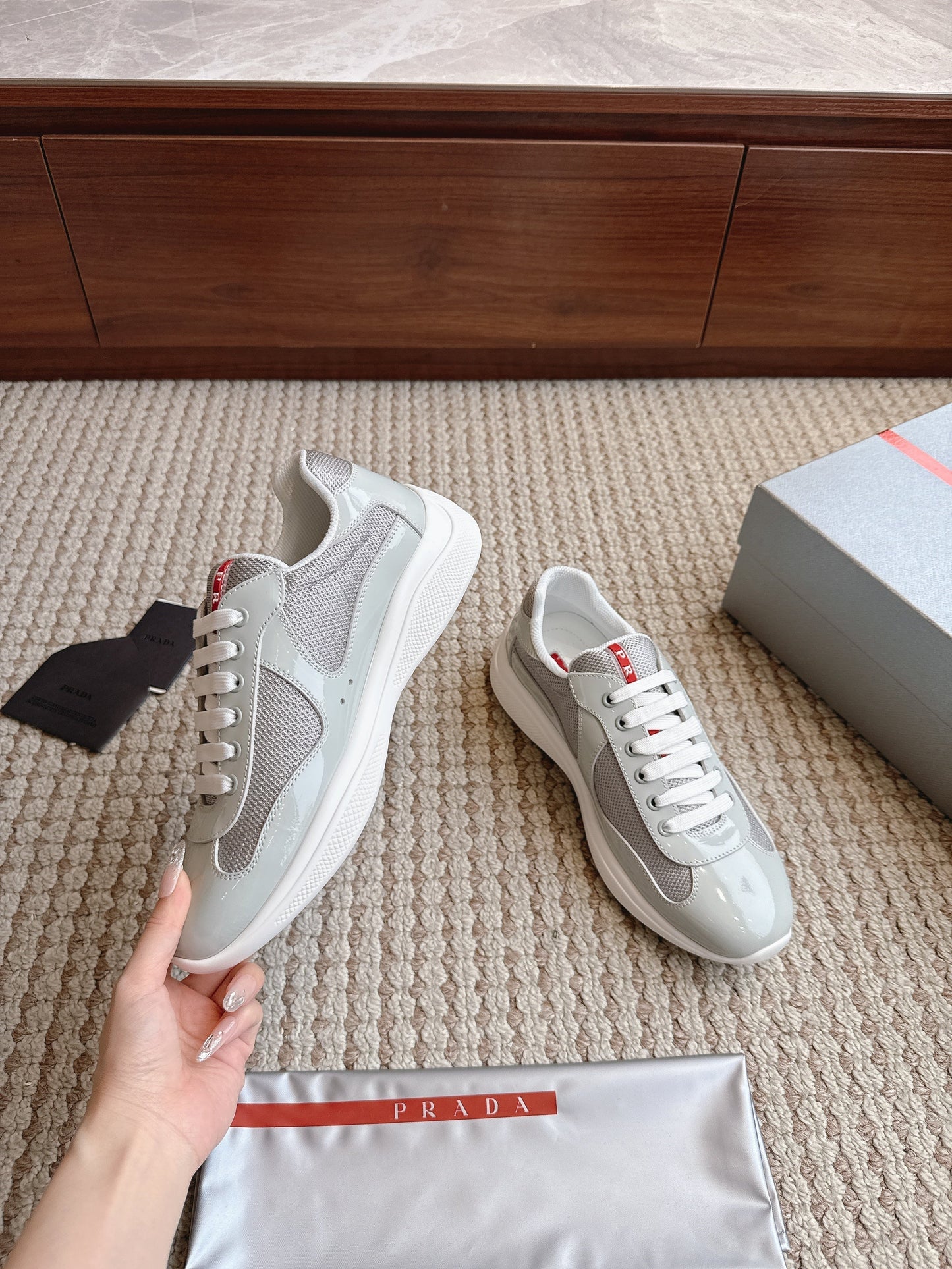 Prada America's Cup Light Grey