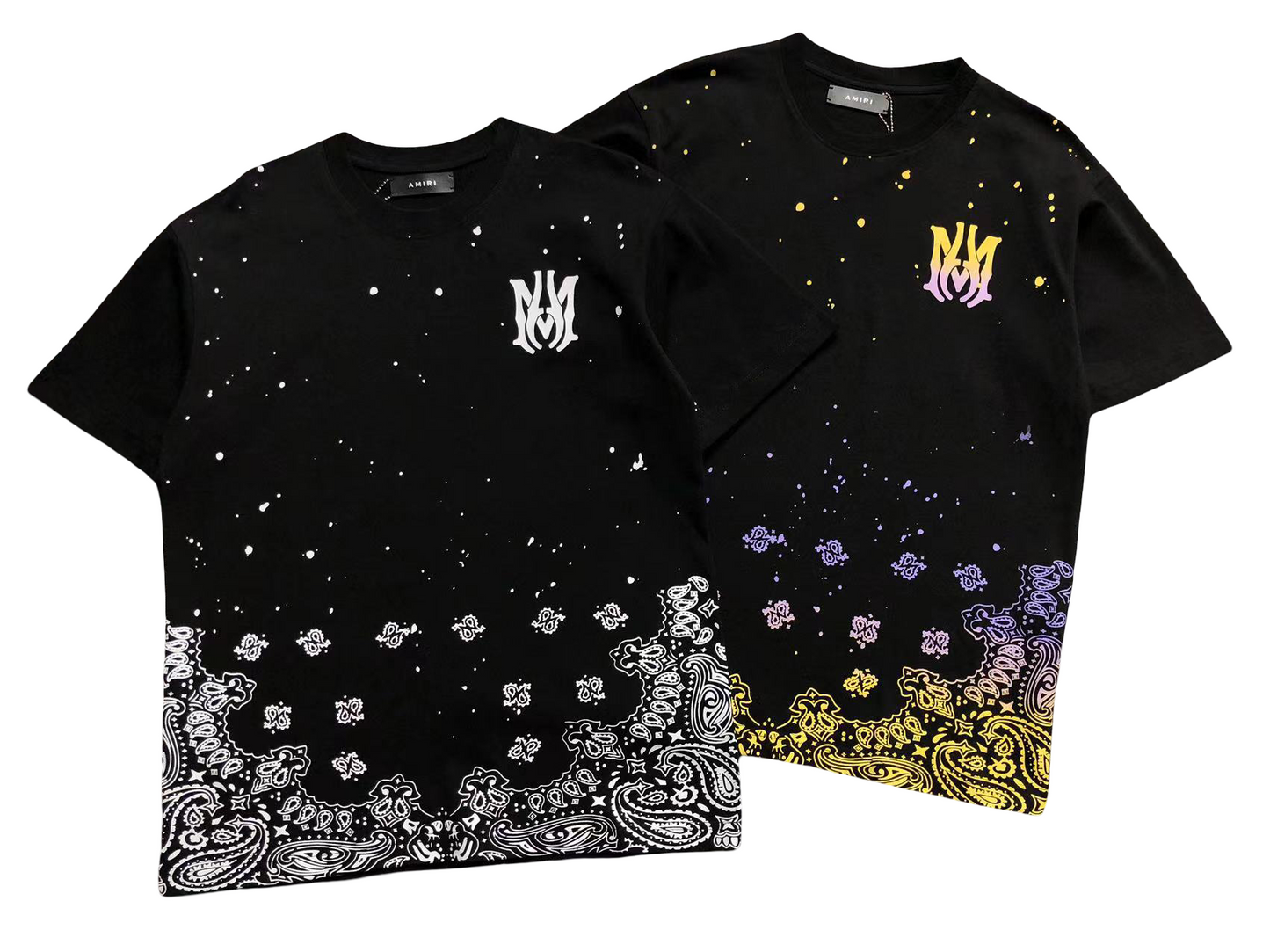 AMIRI Royal Tee Yellow/Purple