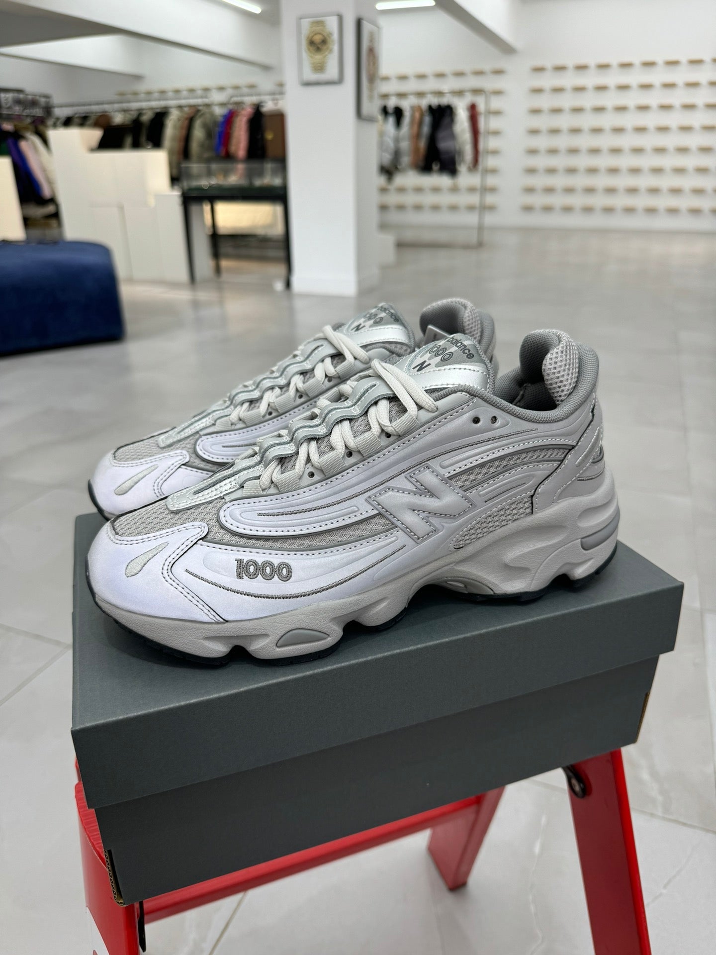 New Balance 1000 Reflective Pack Silver