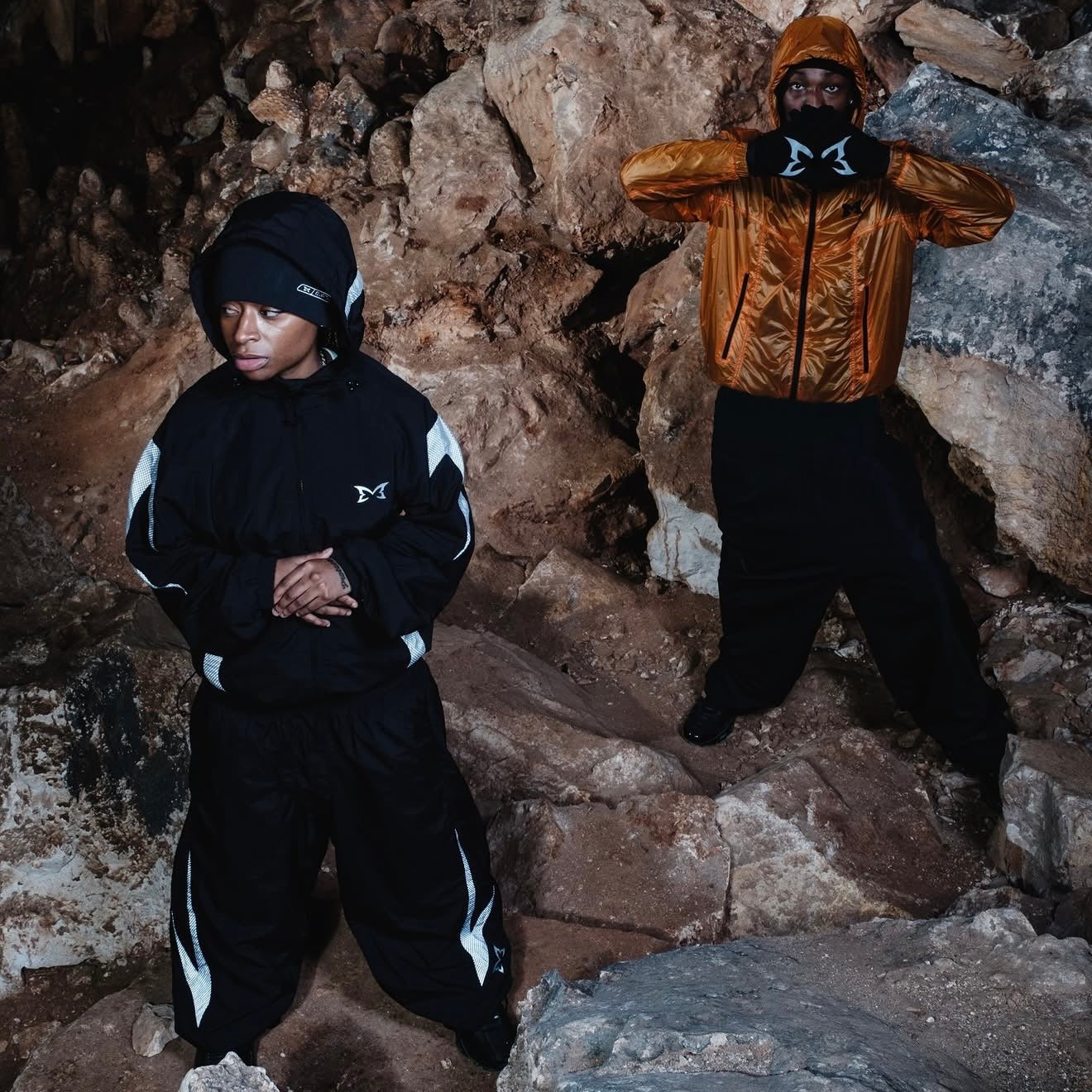 MERTRA Trashbag Nylon Jacket Orange