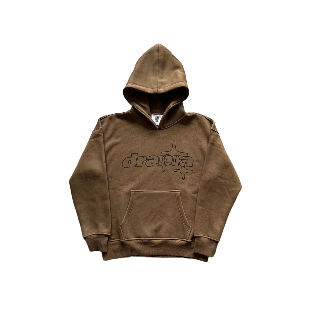 Drama Call Stars Hoodie Brown