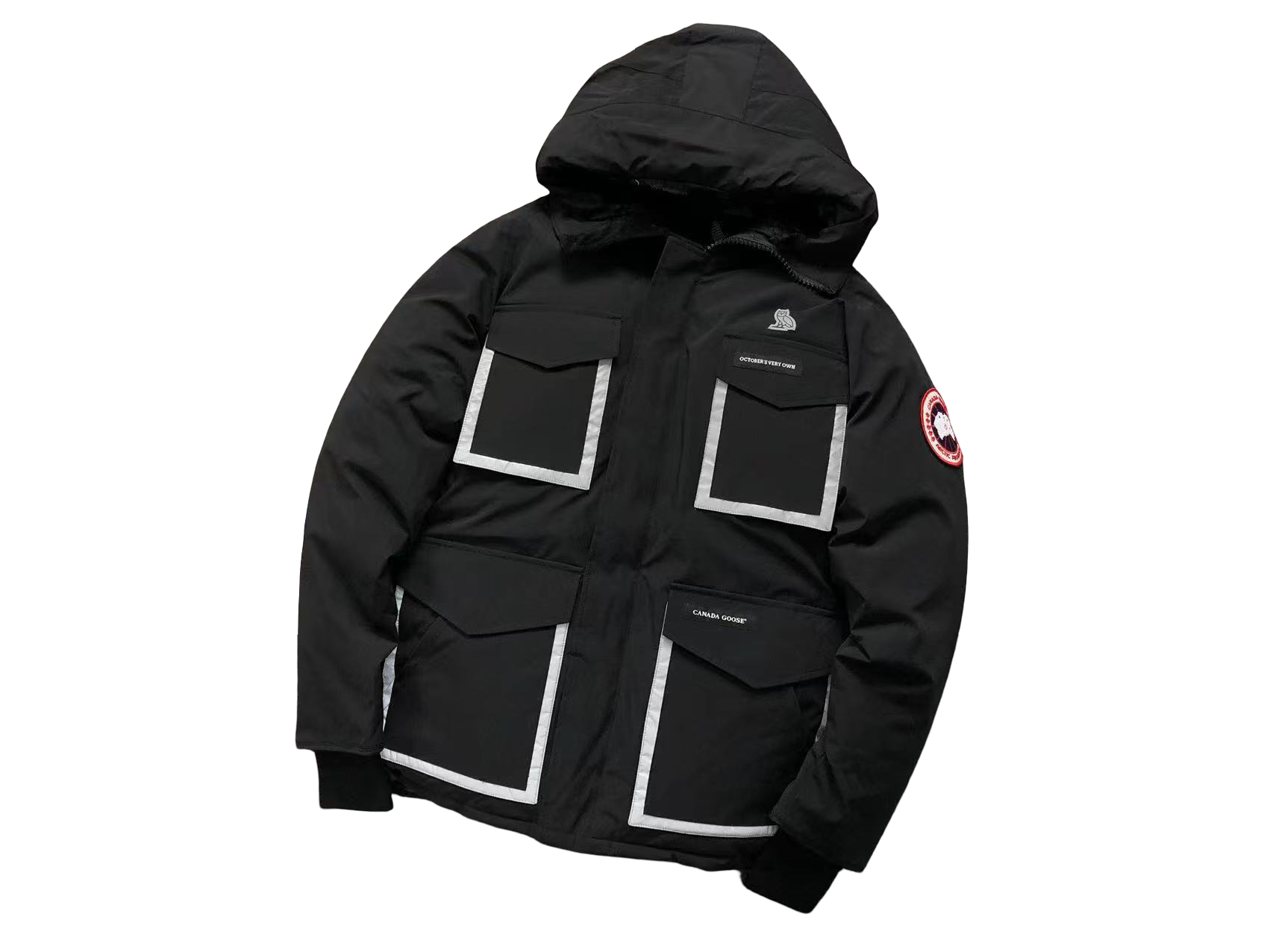Canada Goose x OVO Constable Parka Black Reflective