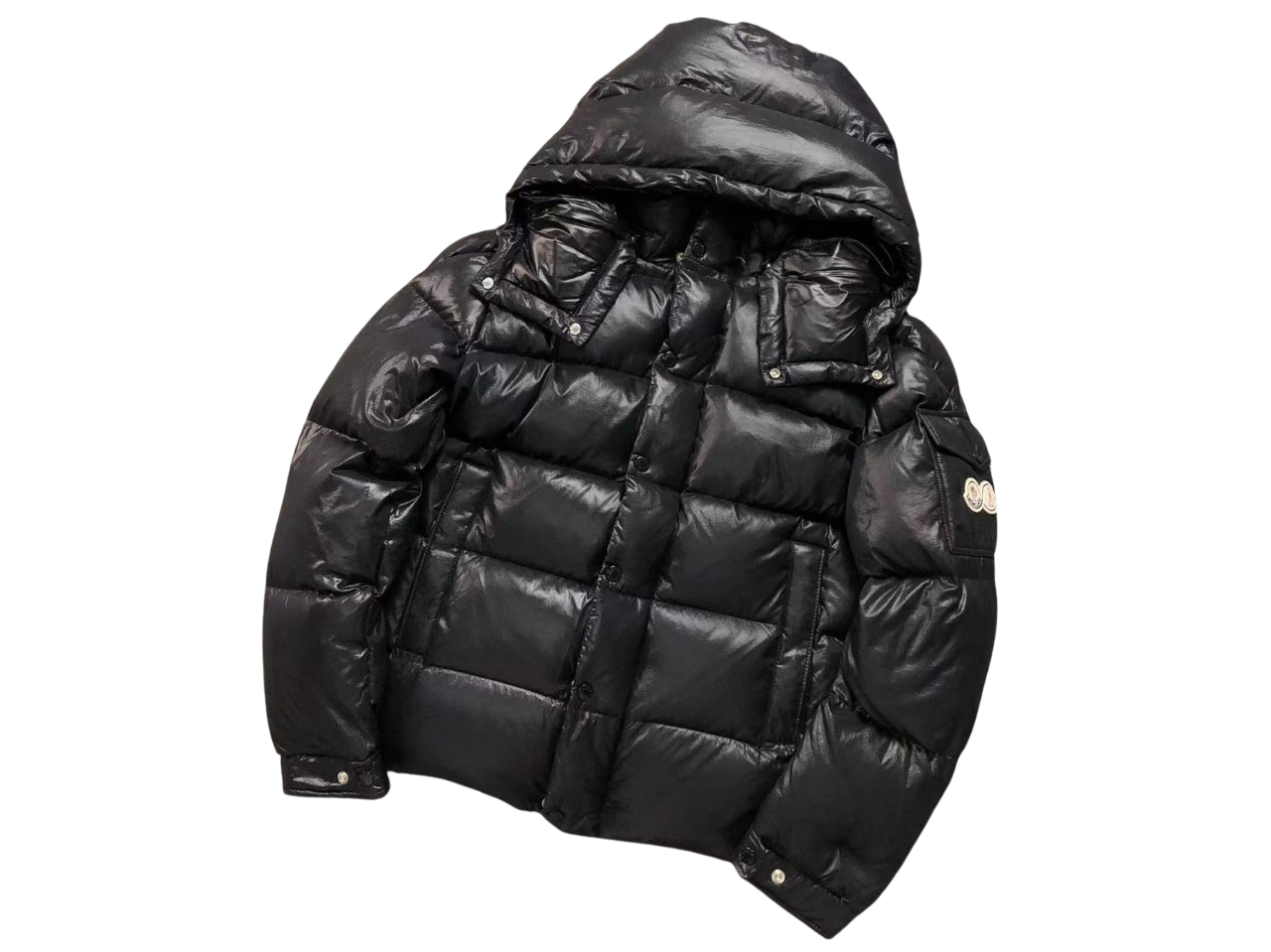 Moncler Maya 70th Anniversary Down Jacket Black