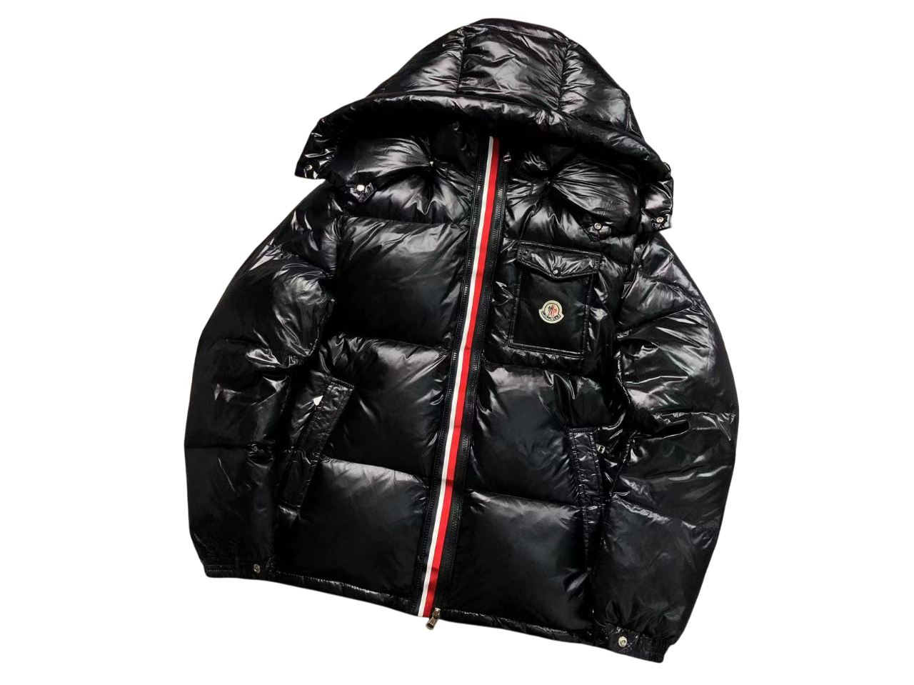 Moncler Montbeliard Chaqueta Pluma Negro