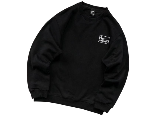 Nike x Stussy Crewneck Black