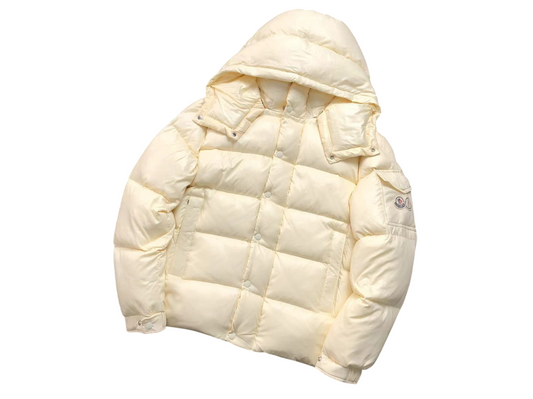Moncler Maya 70th Anniversary Down Jacket Cream