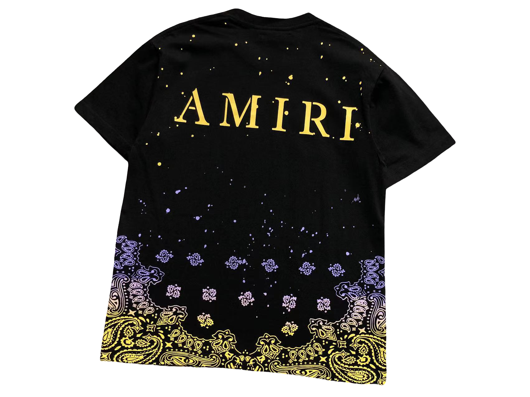 AMIRI Royal Tee Yellow/Purple