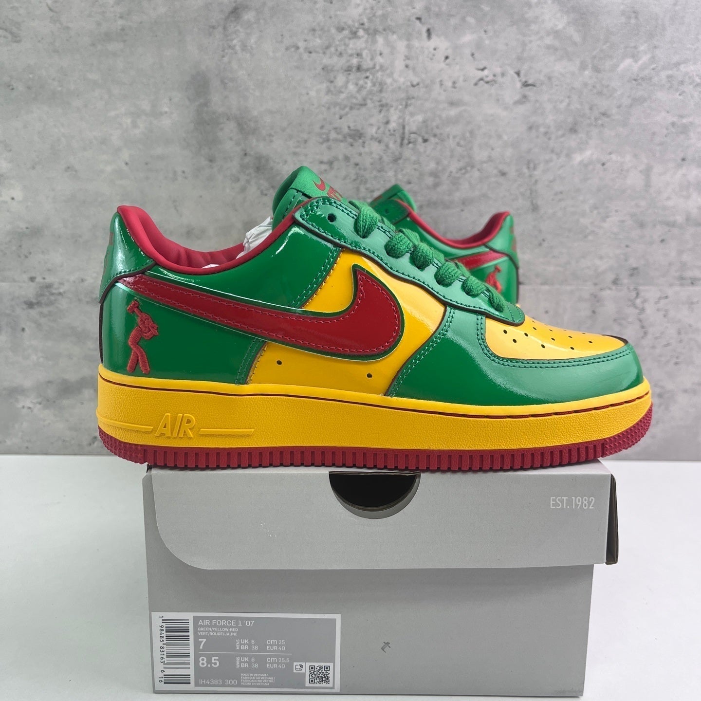 Nike Air Force 1 Low Lil Yachty Concrete Boys Lucky Green