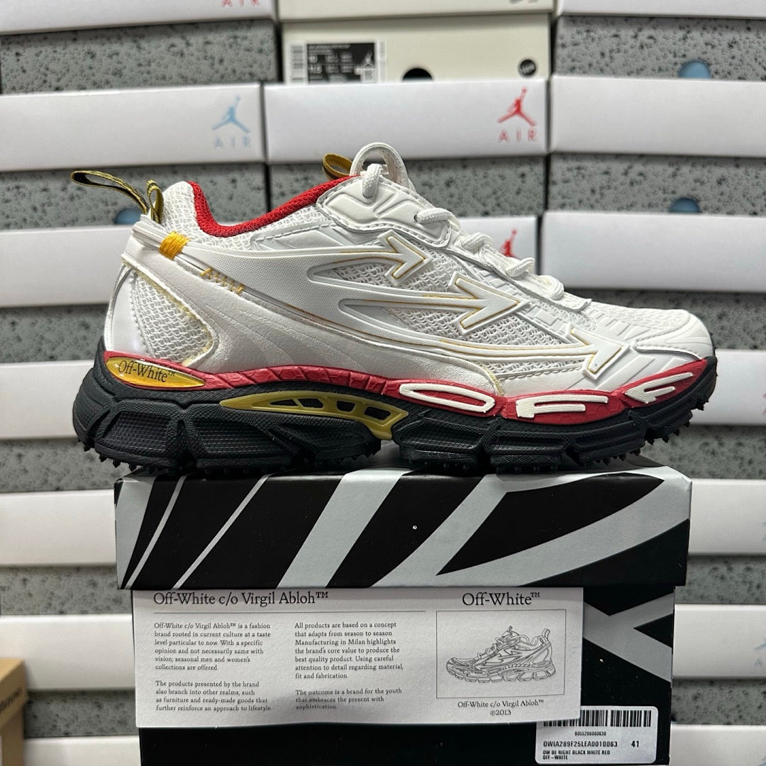 Off-White Be Right Back White Black Red