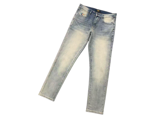 Fendi Multicolor Denim Jeans Blue