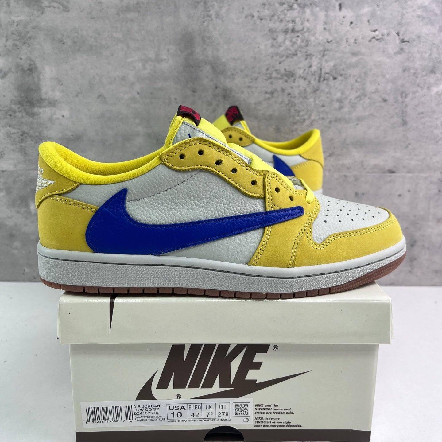 Jordan 1 Low OG SP x Travis Scott Canary