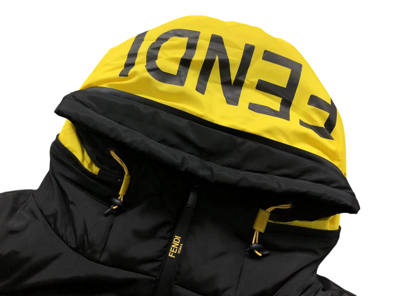 Fendi Technical Down Jacket Black