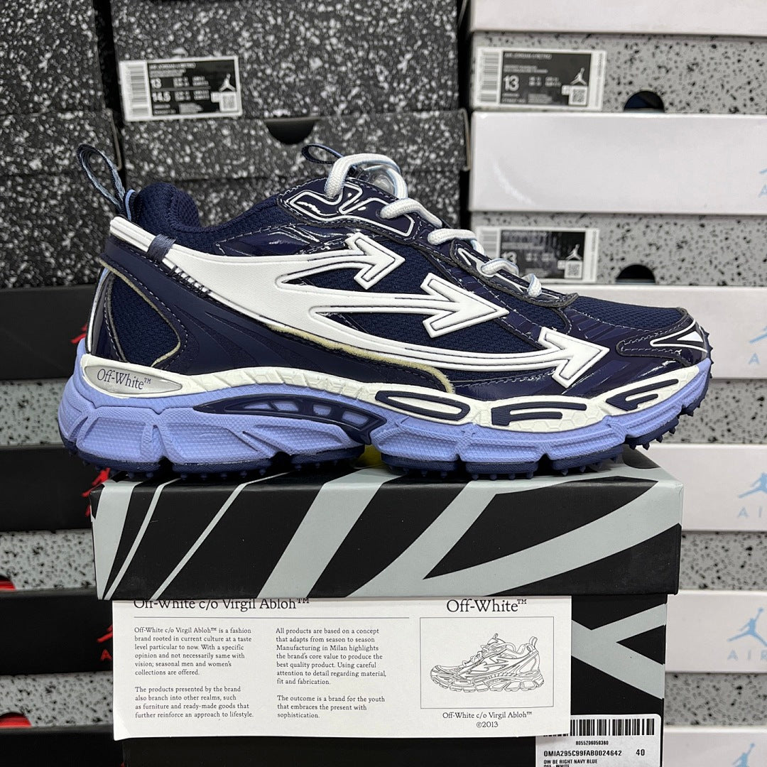 Off-White Be Right Back Black Blue