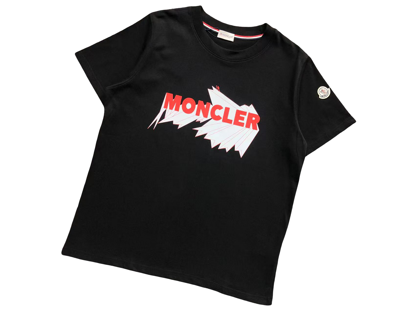 Moncler Origami Tee Black