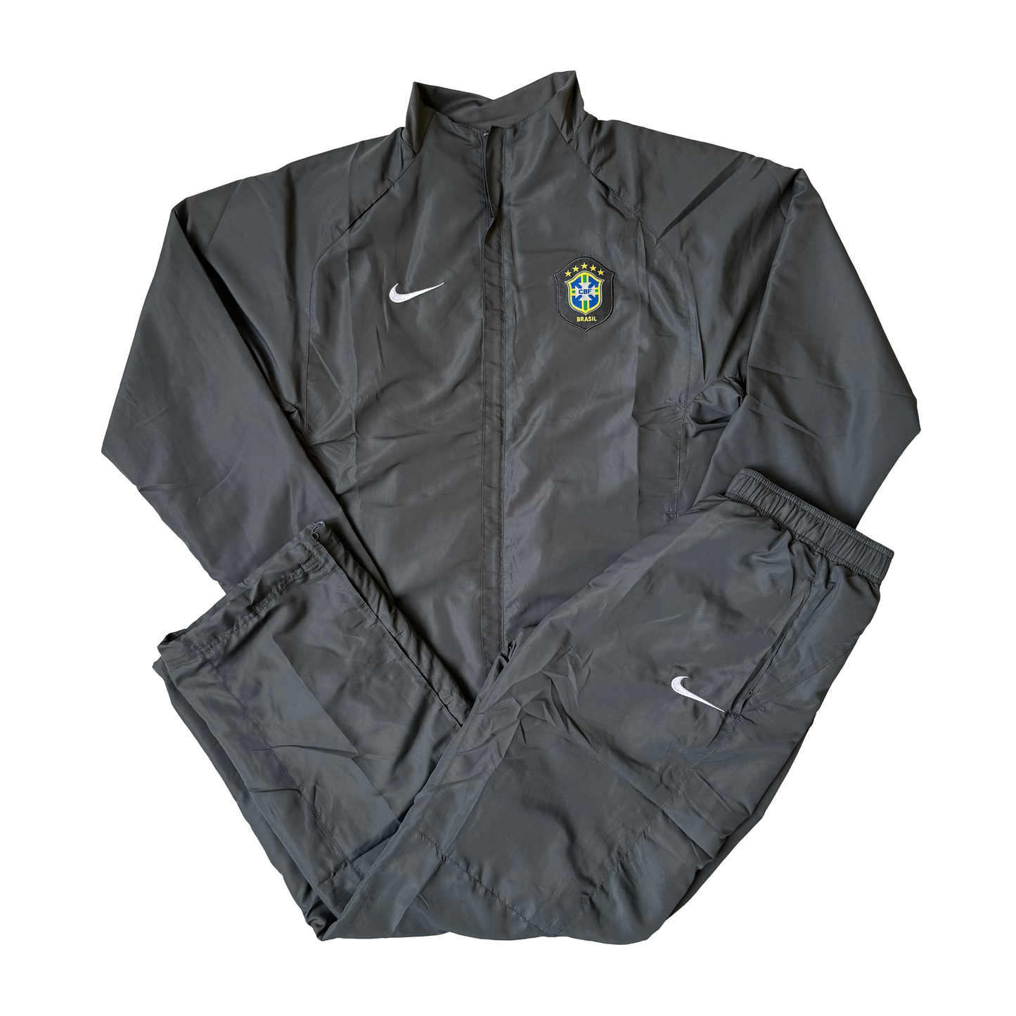 Nike Vintage Brazil Shell Suit Jogging Black