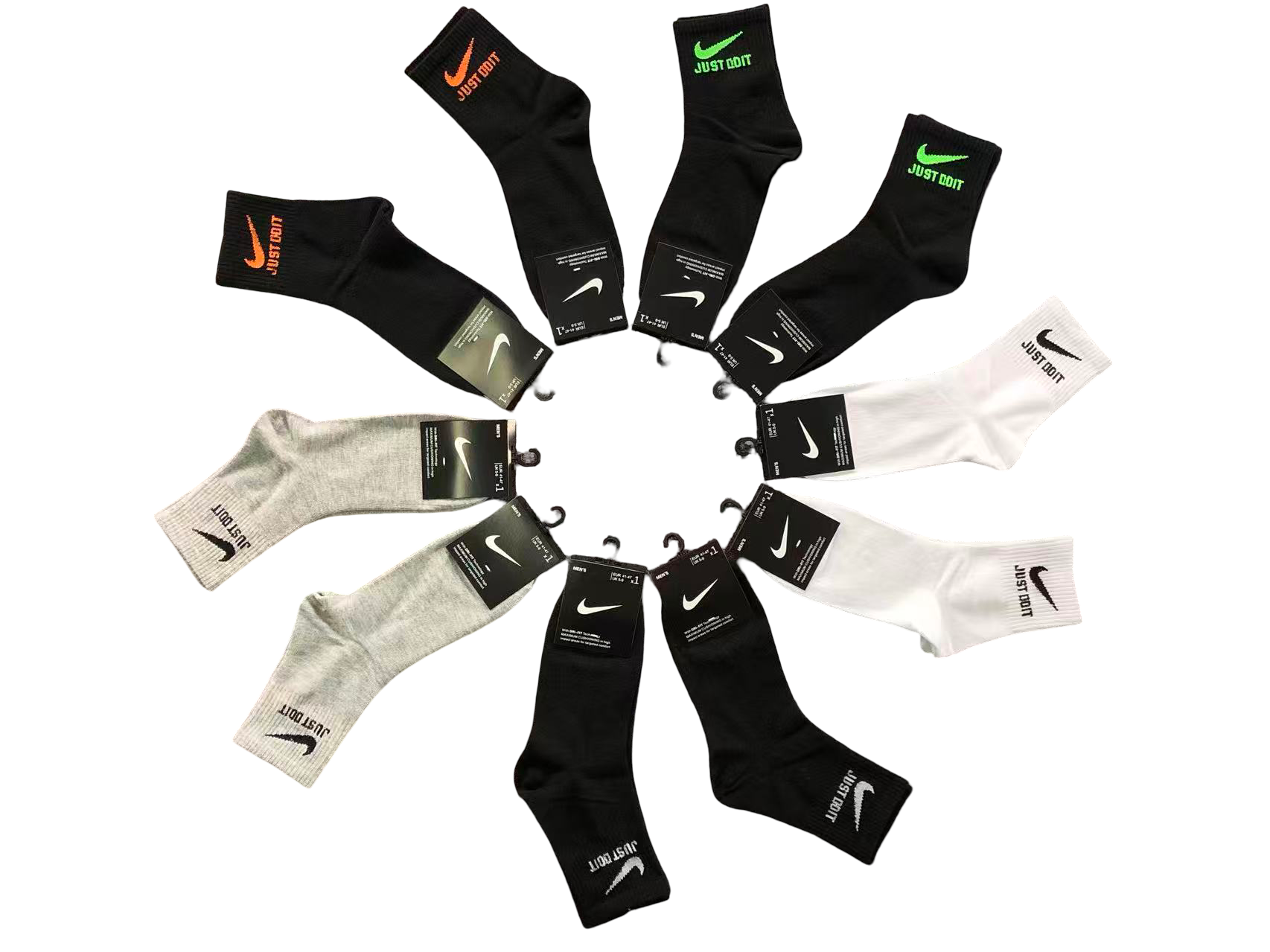 Nike Socks (10 Pairs) Colour Edition 10