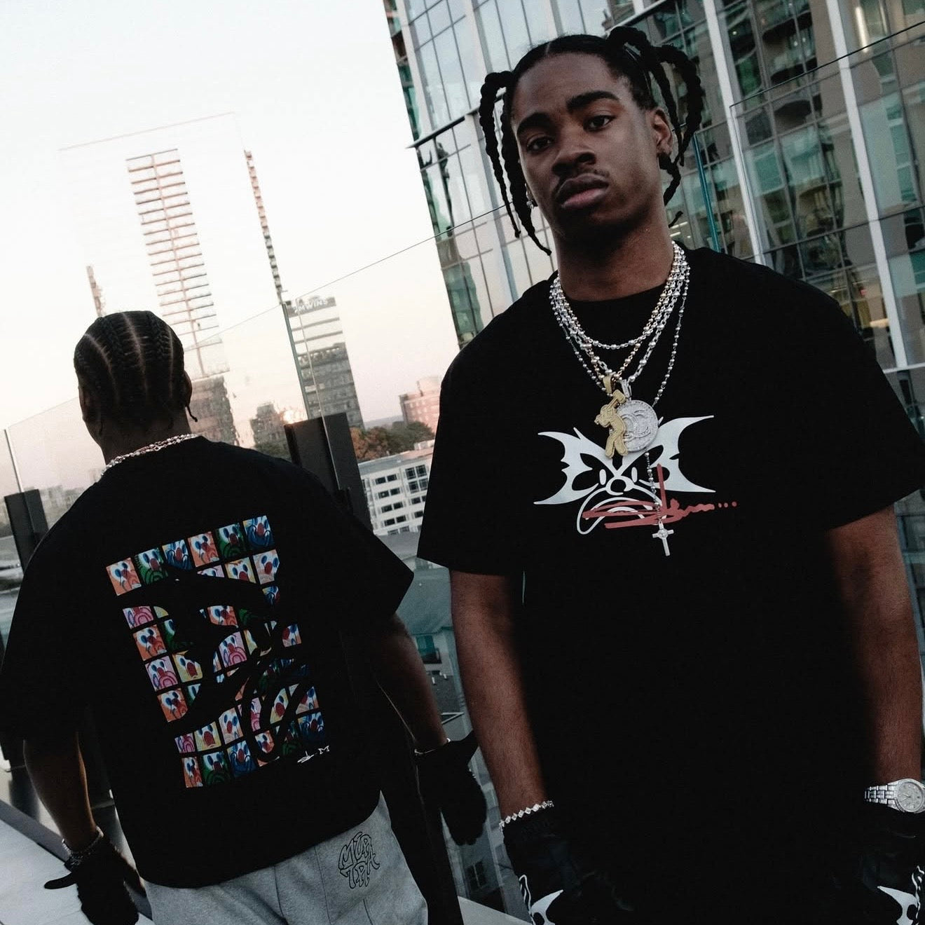 MERTRA x Slawn Tee Black