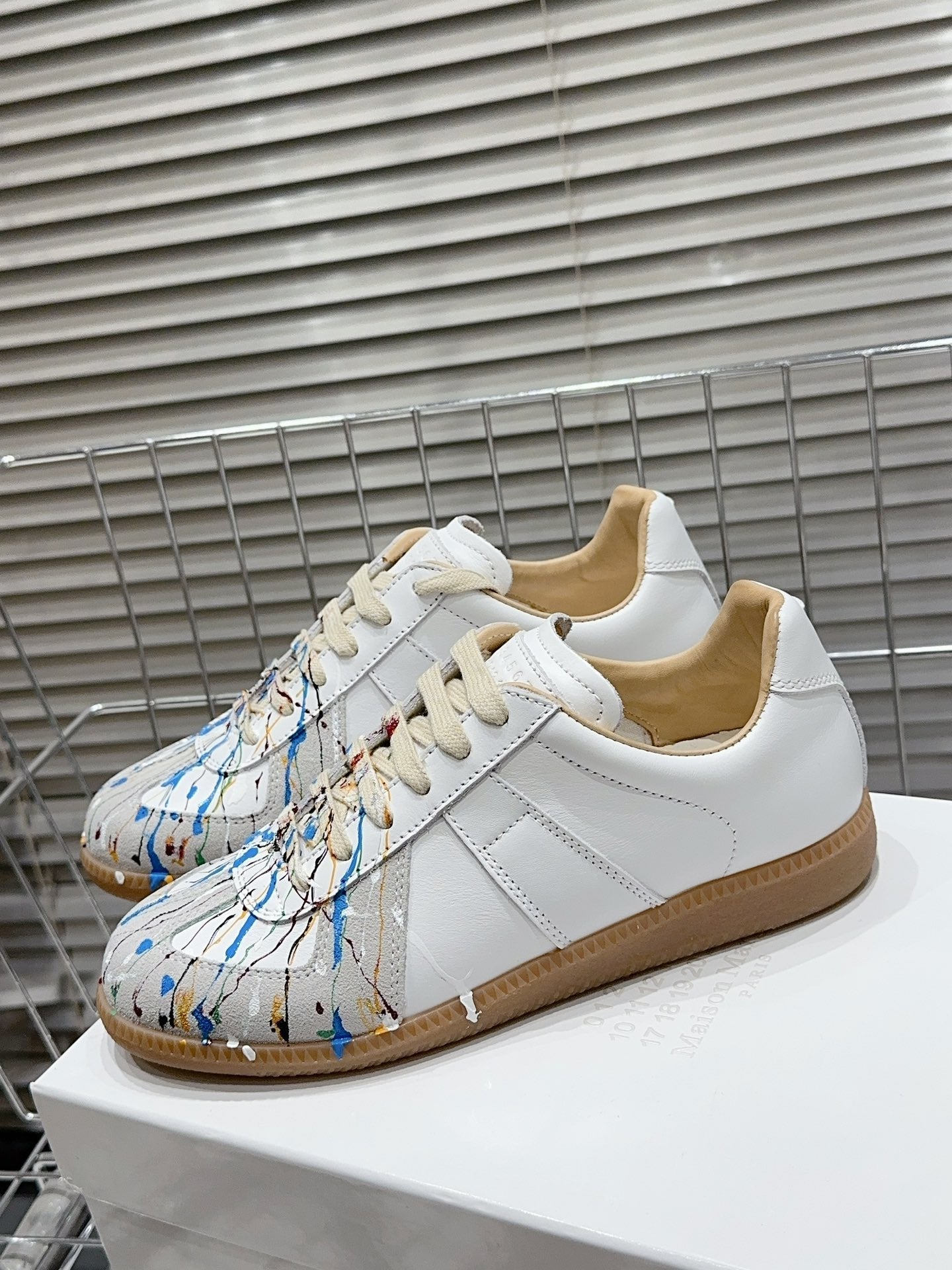Maison Margiela Sneakers Replica White Paint