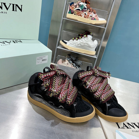Lanvin Curb Stars Black