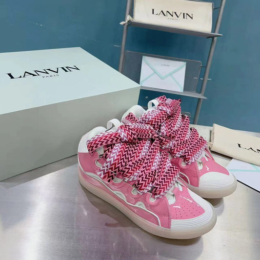 Lanvin Curb Pink/White