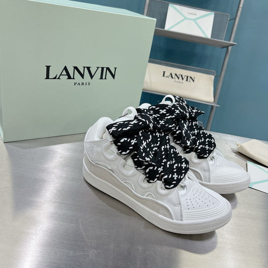Lanvin Curb White/Black