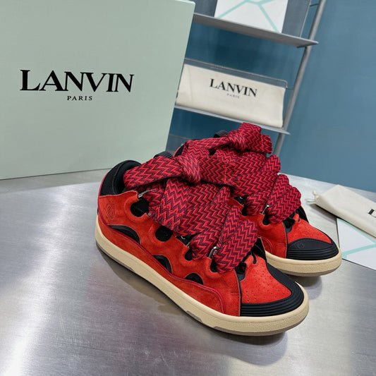 Lanvin Curb Fire Red