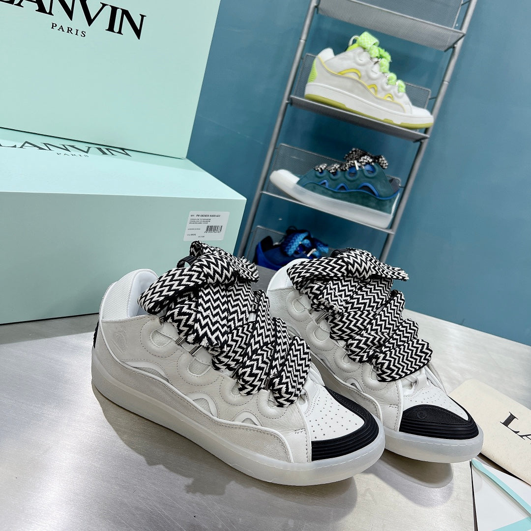 Lanvin Curb Light Grey/Black