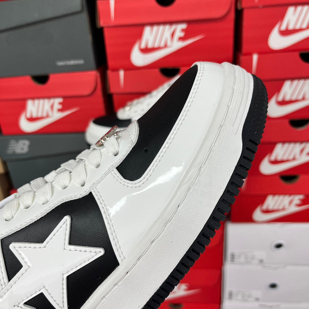 A Bathing Ape Bapesta White/Black