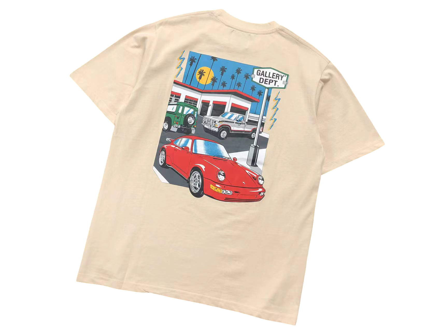 GALLERY DEPT. Porsche Tee Cream