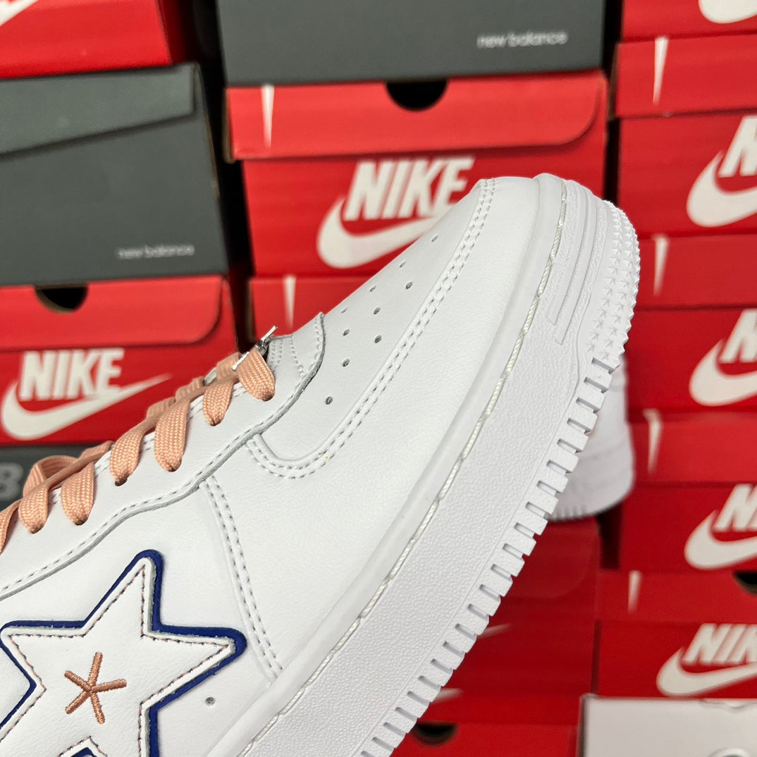 A Bathing Ape Bapesta White/Pink