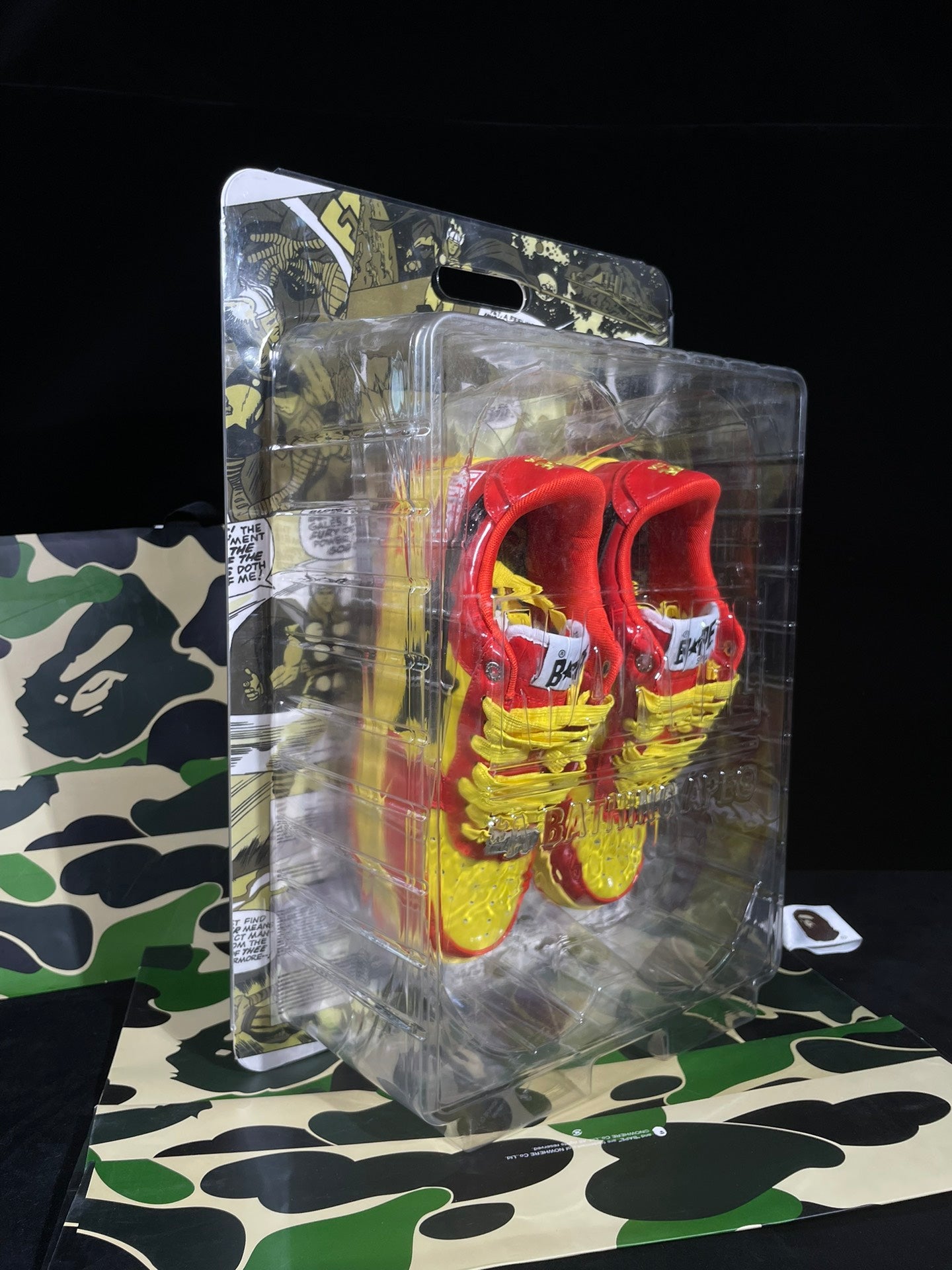 A Bathing Ape Bapesta Marvel Edition Iron Man