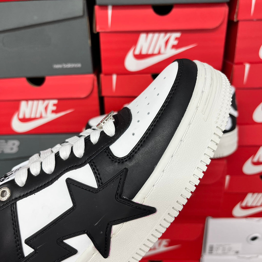 A Bathing Ape Bapesta OS Black/White