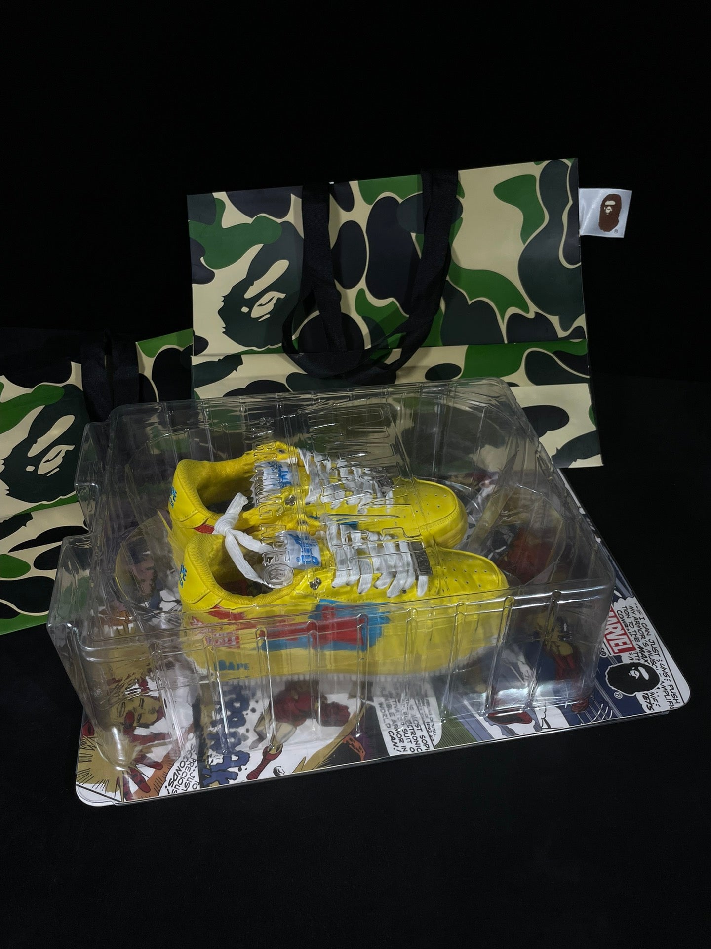 A Bathing Ape Bapesta Marvel Edition Thor