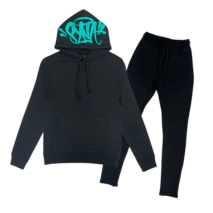 Syna World Tracksuit Black/Blue EXCLUSIVITY 21DRIPZZ